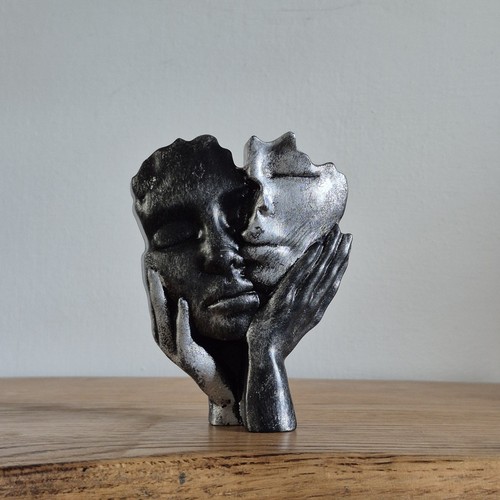 Solid stone couple ornament - couple,