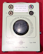 Bruel Kjaer Type 1616 1/3 Octave Filter Set EX- BBC 