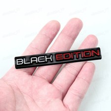 Black Edition Car Sticker