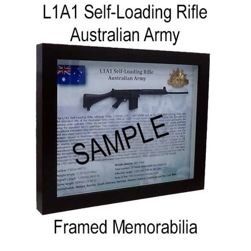 L1a1 self loading rifle - rifle, (slr)