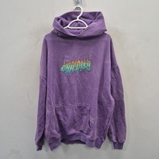Childish Hoodie Purple Green
