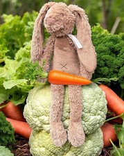 Clay Rabbit Richie Happy Horse Soft Brown Plush Toy 38 cm Very Good Condition