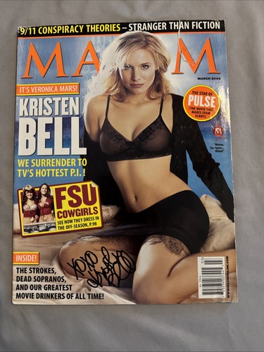 Kristen bell maxim magazine - bell,