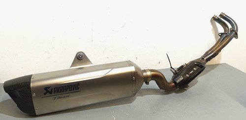 Full exhaust muffler akrapovic - exhaust,