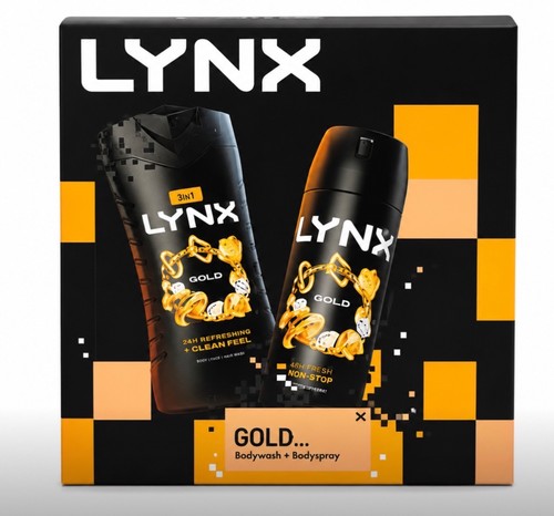 Lynx gold 2pc gift - gift, set
