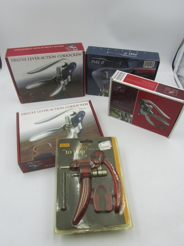 Lever action corkscrews - x,