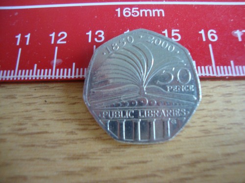 2000 50p coin public - 2000,