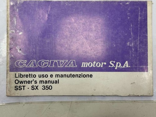 Original cagiva sst sx 350 - cagiva,
