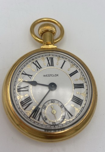 Vintage westclox locamotive - westclox,