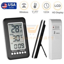 Digital LCD Thermometer Clock