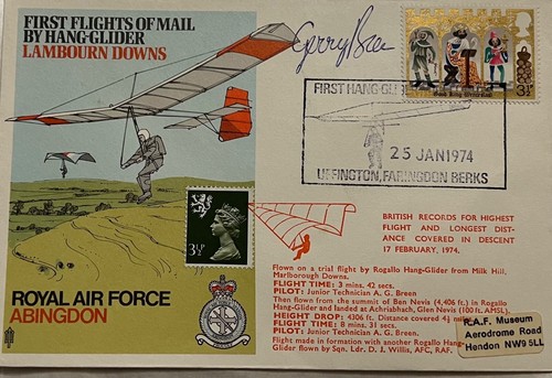 Hang glider 1st mail - , flights
