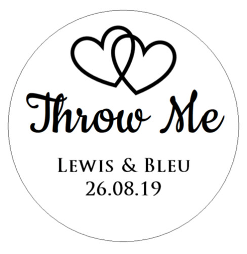 Personalised confetti wedding - confetti,