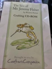 The Tale of Mr Jeremy Fisher Beatrix Potter Crafting CD-ROM Crafters SEALED