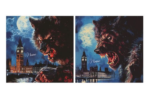 Personalised werewolf - personalised,