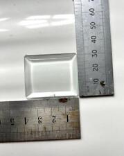 Vintage Bevelled Glass panel top for Carriage Clock Case - Clockmakers spares