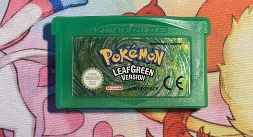 Genuine pokemon leaf green - pokemon,