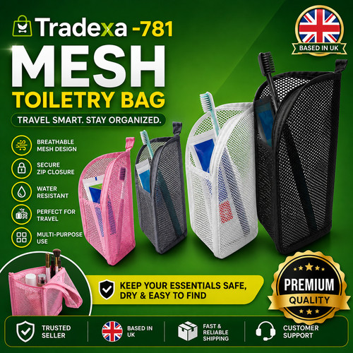 Standing toiletry bag - toiletry,