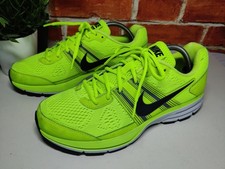 NIKE AIR PEGASUS 29 NEON YELLOW TRAINERS UK 9 EU 44 MENS LACE UP RUNNING SNEAKER