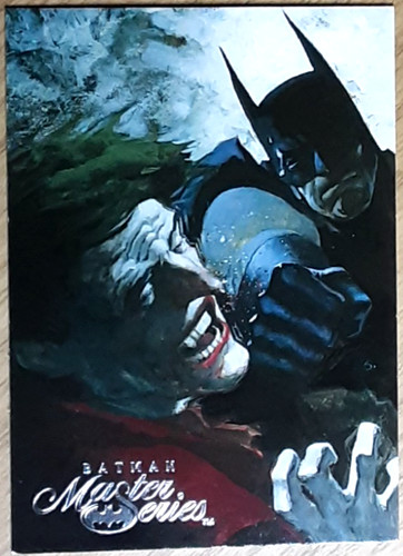 1995 batman master series card - batman,