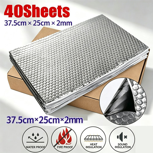 40x sheets 2mm - 40x, deadening