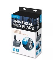 2pcs Simply Universal Fit Mud Flaps Rubber Splash Guards Front or Rear Mudguards