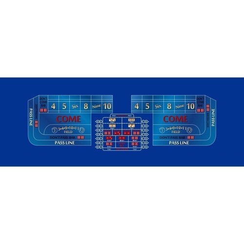 Craps table layout - felt, 12