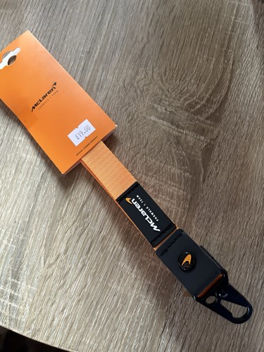 Mclaren lanyard orange - mclaren,