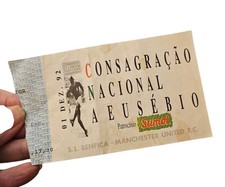 TICKET 1992/93 Benfica v