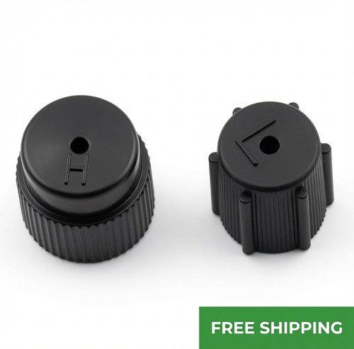 Car valve caps high - 2x,