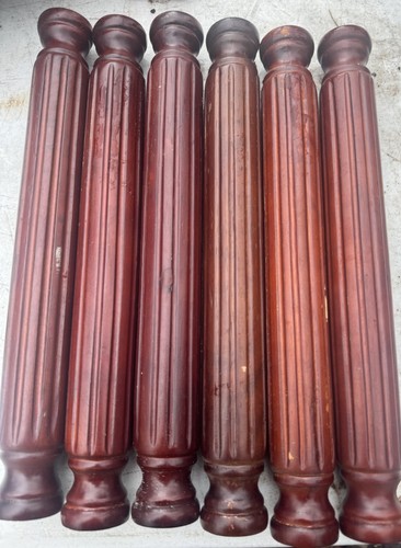 Vtg balusters wood - vtg,
