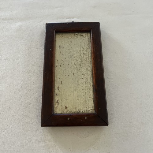 Antique wooden mirror - antique,