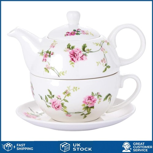 Elegant floral porcelain tea - porcelain,