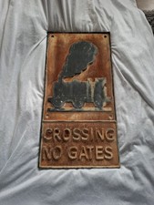 Cast Iron Railway Crossing No