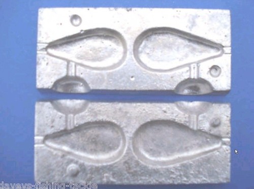 Flat pear mould 3oz - 1, &