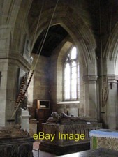 Photo 6x4 Bell Ropes The view in the nave of St Bartholomew's Church Tong c2015