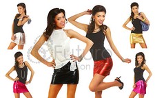 Sexy Shiny Wet Look Faux