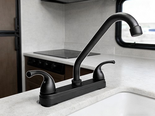 Chrome high arc rv - rv, kitchen