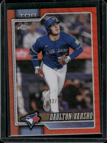 2026 topps chrome 224 daulton - chrome, #224