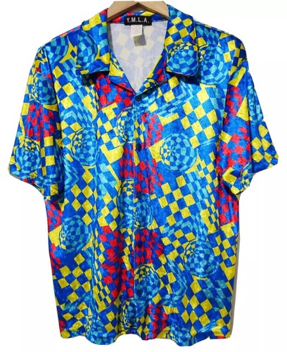 Vtg 90s acid house - m,