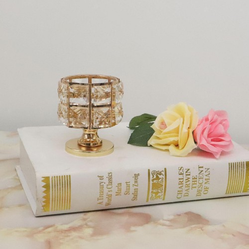 Crystal tealight votive candle - crystal,