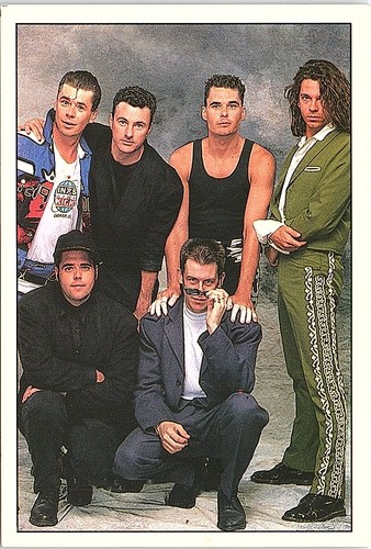 Inxs 1989 panini smash - inxs,