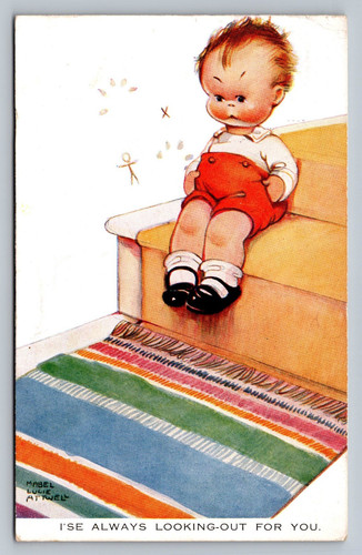 Postcard comic mabel lucie - postcard,