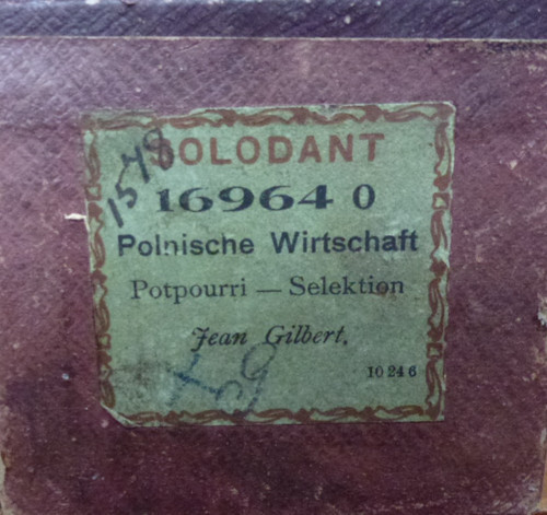 Pianola roll hupfeld note - pianola,