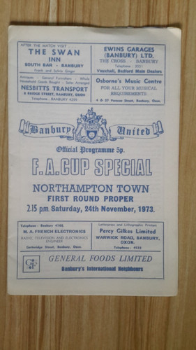 Banbury united northampton - united, v