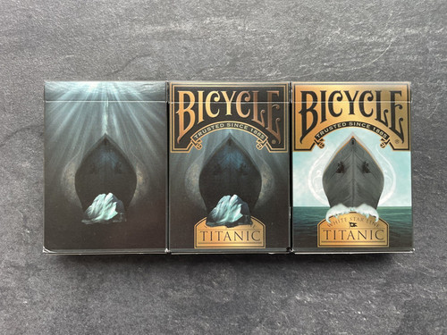 Bicycle titanic playing cards - bicycle,