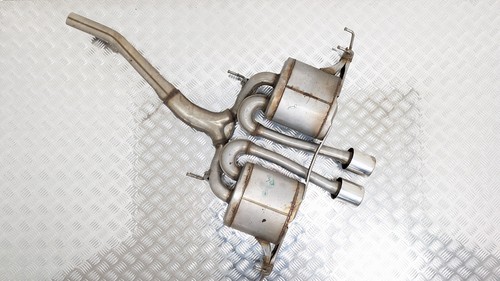 Rear exhaust silencer - rear,