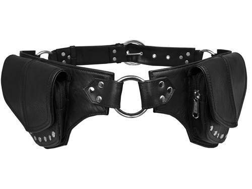 Leather waist bag utility - waist, bag,