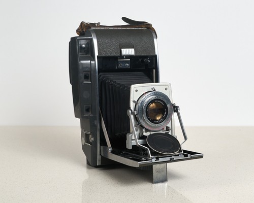 Polaroid 120 camera - , converted