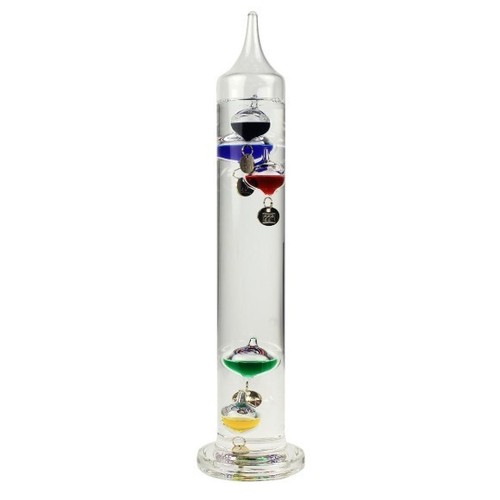 Galileo thermometer globe - galileo,