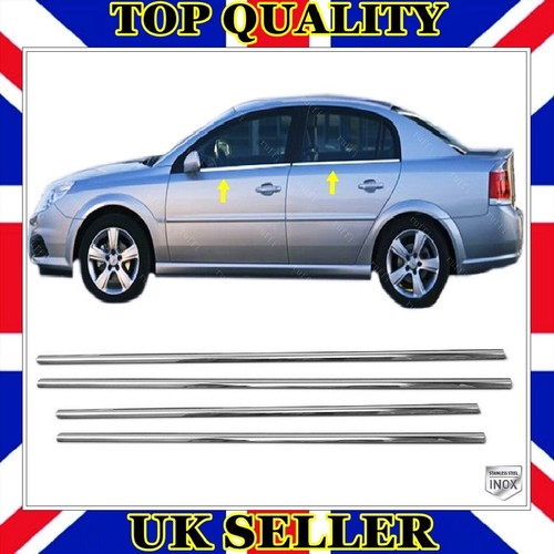 Chrome windows lower trim - windows, 4pcs